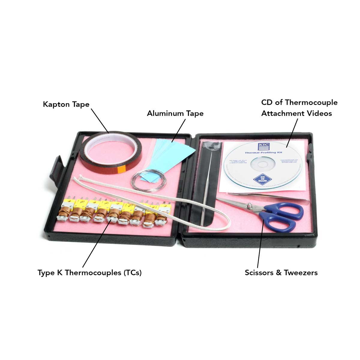 SMT KIC Carrier, KIC profiler tester bracket