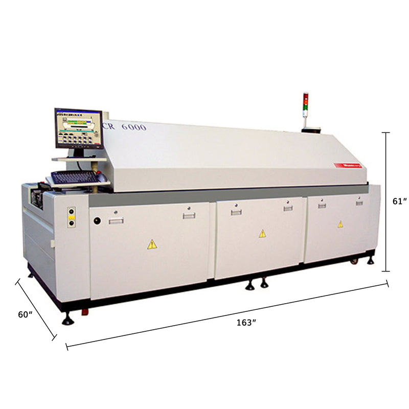 CR6000 6-Zone SMT Reflow Oven