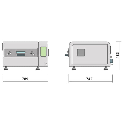 MC302N Benchtop Reflow Oven w/ Nitrogen