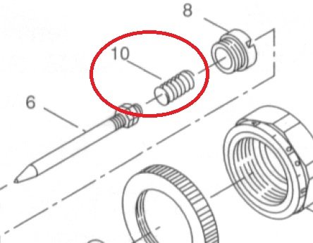 Needle Spring for ST-6SK-0.5