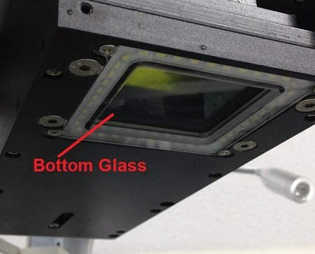 RW Series Camera Housing Bottom Glass